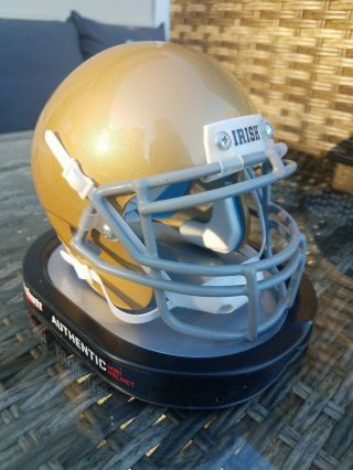 Notre Dame Fighting Irish Mini Football Helmet Authentic Schutt