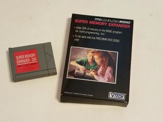 VTECH PreComputer 2000 Bundle w/Power Cord,  Memory Expander Vintage 1992 2
