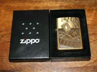 Zippo Lucky Seven Brass Windproof Lighter