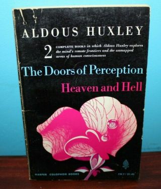 Aldous Huxley The Doors Of Perception Heaven And Hell Pb Book Harper