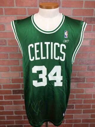 Boston Celtics Paul Pierce Reebok Nba Jersey Adult Xl
