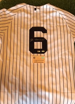 Joe Torre Signed 1996 World Series Yankees Authentic Home Jersey Mlb Steiner