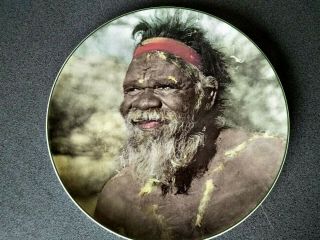 Vintage Royal Doulton Plate Australian Aboriginal D6422 Ex