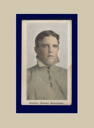 1911 M116 Sporting Life EDDIE CICOTTE Boston Red Sox (Black Sox) 2