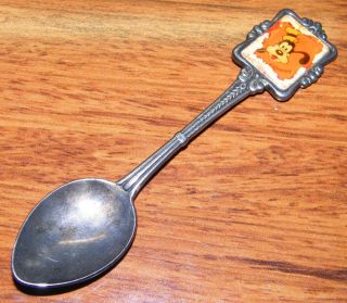 Vintage Disney Goofy Silver Stainless Steel Collector Spoon Made In Thailand