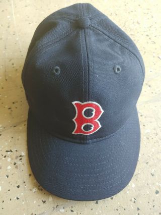 Boston Red Sox Era 9fifty Mlb Fitted 7 3/8 Hat Cap Flat Cooperstown Heritage