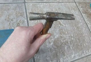 VINTAGE TACTILE JEWELLERS FORMING HAMMER SILVER SMITH CHASING METAL 3