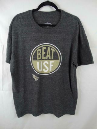 BEAT USF UCF KNIGHTS UNIVERSITY OF CENTRAL FLORIDA T - Shirt Top Size 2XL 2