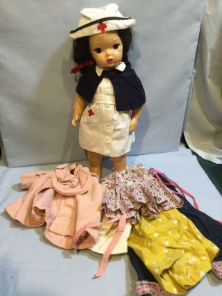 19 " Terri Lee Vintage Doll With Non Tagged Clothing