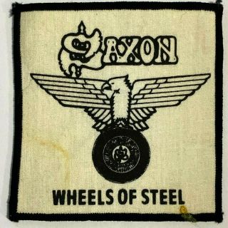 Saxon - Wheels Of Steel - Old Og Vtg 70/80 