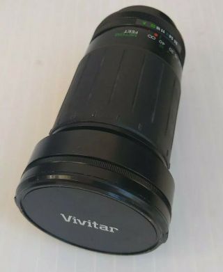 Vivitar 28 - 210mm F/3.  5 - 5.  6 Mf 35mm Macro Zoom Mc Vintage Lens
