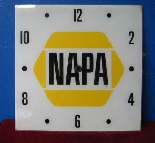 Vintage Pam Clock Advertising Dial Napa