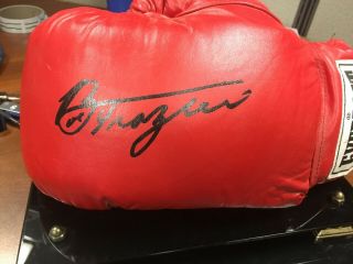 Joe Frazier Signed Everlast Boxing Glove W/ Letter Of Authenticity