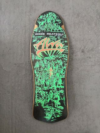 Vintage Alva Eddi Reategui 1987/ 1988 Skateboard