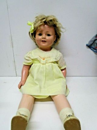 Vintage 21 " Composition And Cloth Effanbee Marilee Doll