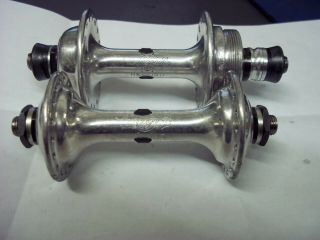 Vintage Campagnolo Nuovo Record 36 Hole Hubs Small Flange