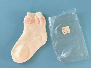 Vintage Mip Doll Socks Shirley Temple Patsy Ruth Alice Madame Alexander Ideal