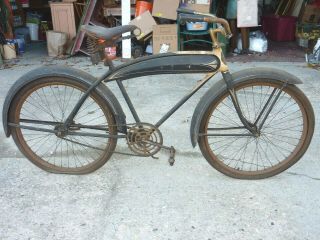 Vintage Antique Pre War 1937 Mercury Bicycle Barn Find Unmolested Uncleaned.