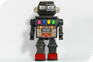 Yonezawa Horikawa Nomura Masudaya Singing Robot Tin Japan Hk Vintage Space Toy