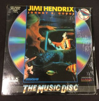 Vintage Laserdisc Jimi Hendrix Johnny B.  Goode Id631650 Vg,