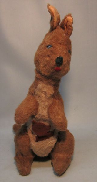Vintage Gund Winnie The Pooh Kanga Kangaroo Stuffed Animal