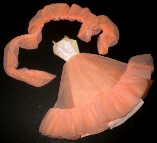 Vintage Mattel Barbie Peaches And Cream Part Outfit 1984