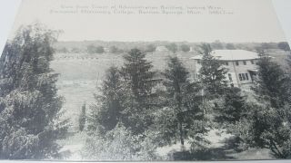 Vintage Emmanuel Missionary College Berrien Springs Michigan Postcard P156