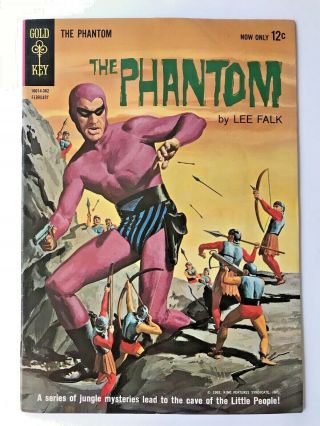 1963 Vintage The Phantom 2 Silver Age Gold Key Colour Comics Mid - High Lee Falk