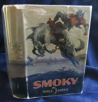 Smoky: The Cow Horse By Will James,  Hc/dj,  A.  L.  Burt - 1926 [fox Movie Tie - In]