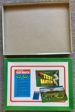 Test Match Cricket Game - John Sands Vintage Board Game 2