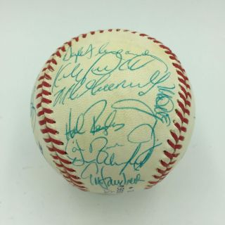 1988 All Star Game Team Signed (31) Baseball Kirby Puckett Cal Ripken Jr Jsa