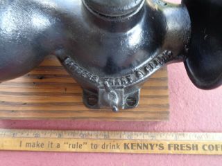 LANDERS FRARY CLARK Antique Cast Iron Coffee Grinder MILL Like ENTERPRISE 00 2