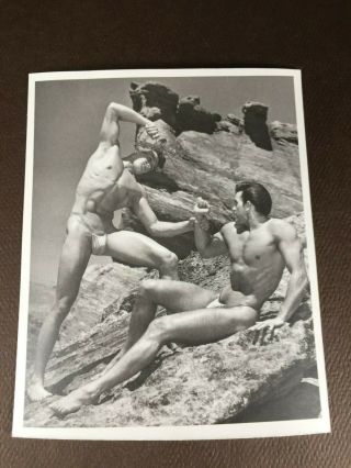 Unique Vintage Male Nude Western Photography Guild,  Dardanis And Kiefer Outdoors