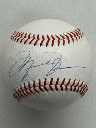 Michael Jordan Autographed Signed Baseball Upper Deck Authenticated