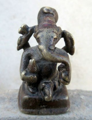 Hindu God Ganesha Figurine 1850 