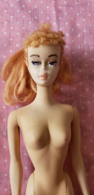 Vintage 1960 3 Blonde Ponytail Barbie Doll For JoAnne Only 2