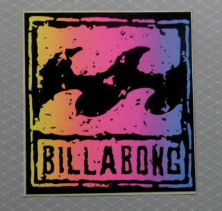 Billabong - Vintage 1980,  S Surfing Sticker