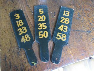 Vintage Carnival Game Antique Gaming Wheel Betting Paddles Antique Carnival Fair