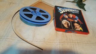 Vintage 8mm HOME Movie SUPERMAN 200 ' Color & Sound Christopher Reeve 2