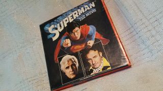 Vintage 8mm HOME Movie SUPERMAN 200 ' Color & Sound Christopher Reeve 3