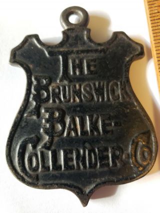 Antique Brunswick - Balke - Collender Co.  Dual Chalk Holder Counterweight System