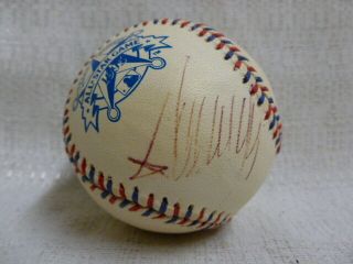 President Of The Usa Donald Trump Signed 1995 All Star Game Baseball Jsa Z08507