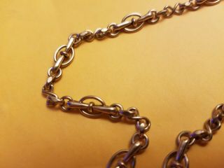 Antique Gold Filled Pocket Watch Chain Necklace Scrap Not Scrap