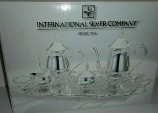 International Silver Company Silverplated 5 - Piece Coffee Tea Set 99115023