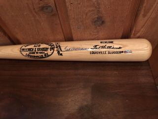 Ted Williams Signed Autographed Louisville Slugger Ted Williams Model Bat