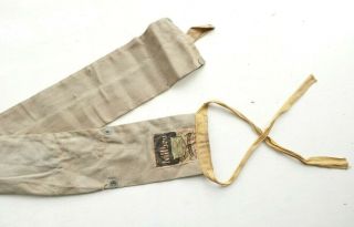 Vintage Milbro Fishing Rod Canvas Bag / Sleeve Split Cane Case Fly River Tacke