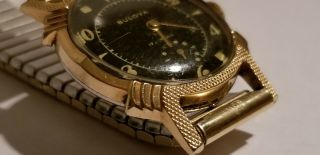 Two Bulova Vintage Watches / one mens wristwatch and one ladies necklace watch 3