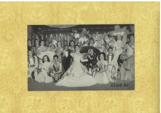 Ny York City 1950 - 60s Vintage Postcard Club 82 At 82 E 4th St Cor 2nd Ave