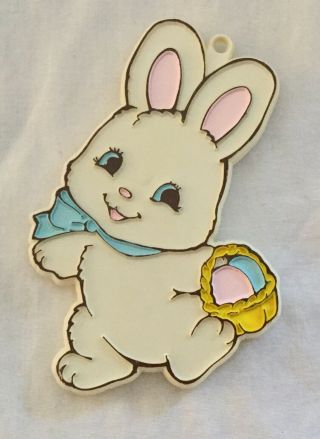 Vintage Hallmark Cards Inc.  Spring Easter Bunny Rabbit Painted Cookie Cutter