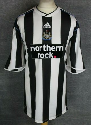 Vintage Newcastle United Home Football Shirt 09 - 10 Mens Xxl Rare Adidas